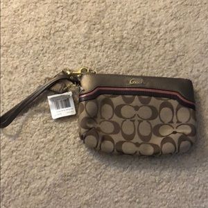 Coach wristlet